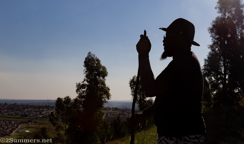 Tebogo looking zen