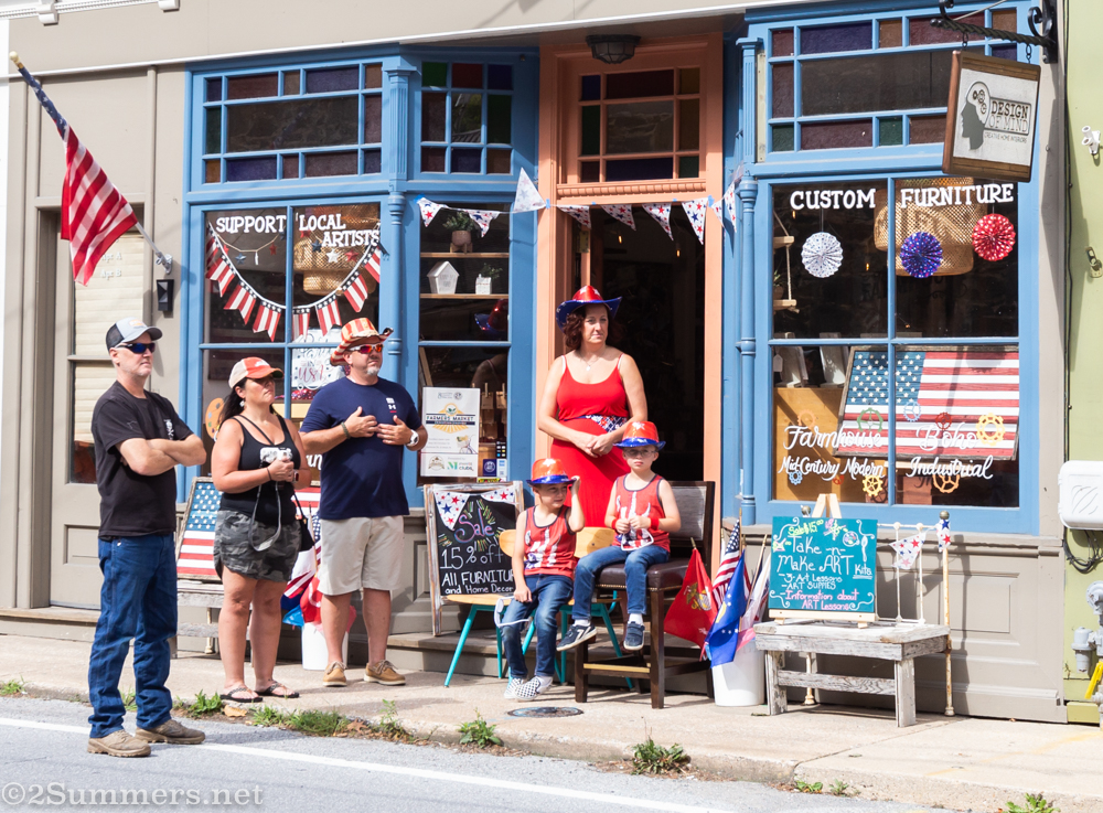 Family decked out for July 4th