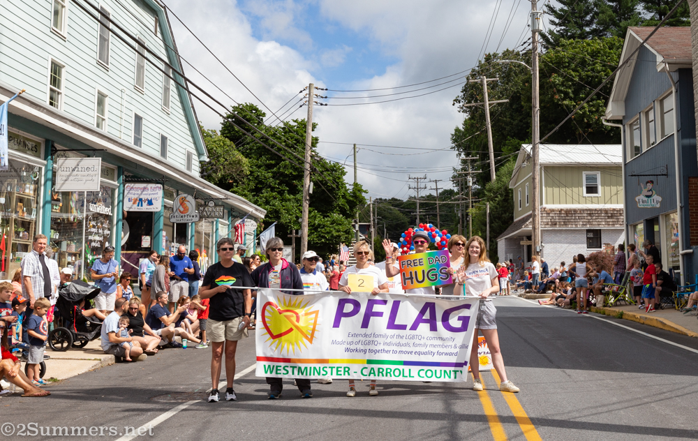 Marchers from PFLAG