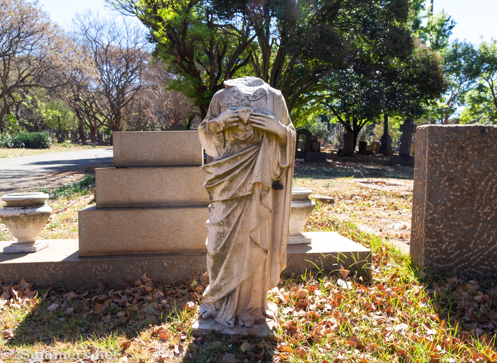 Headless headstone