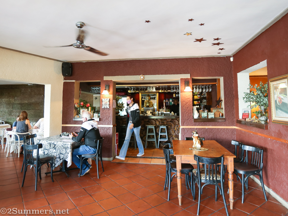 Bar area at Emzini