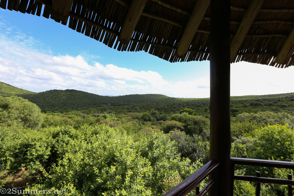 View from the Thanda daybed