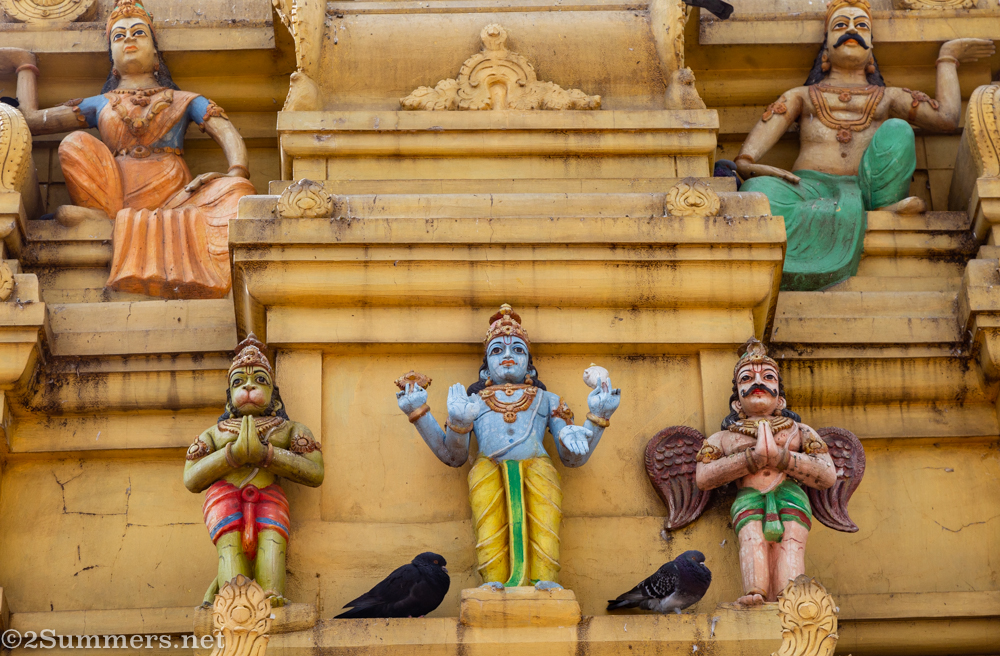 Deities and pigeons