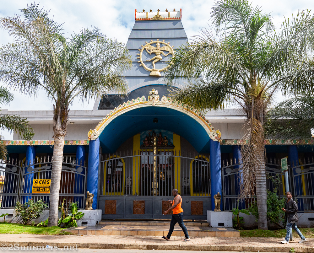 Front of the temple