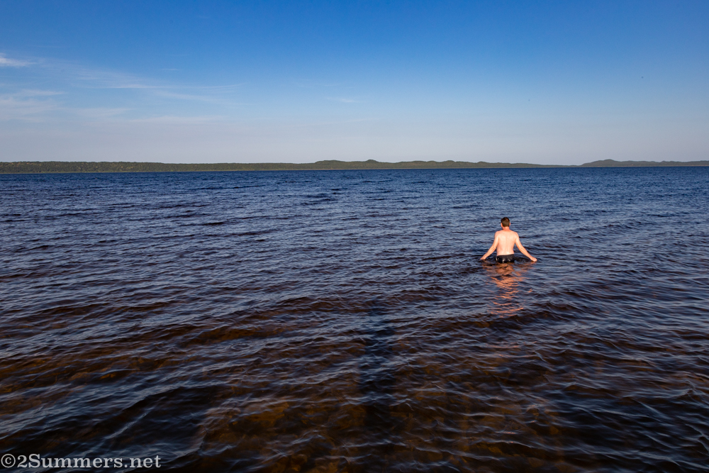Thorsten in the bay