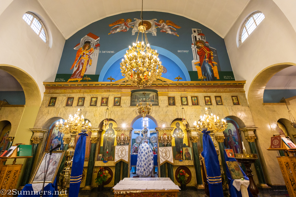 Cathedral pulpit
