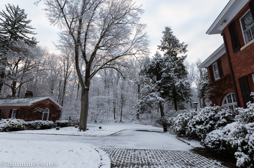 Snow in New York
