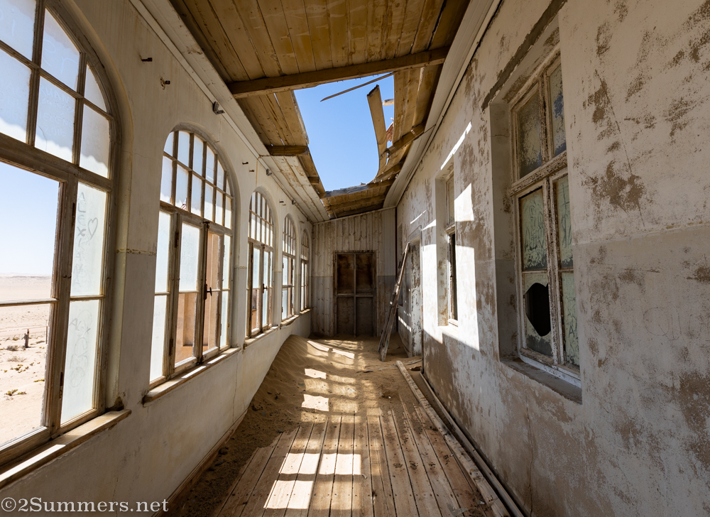 Hallway and light