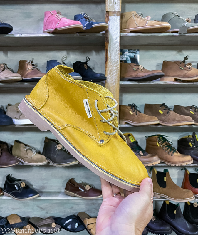 Yellow vellies