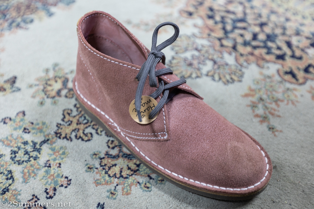 Dusty pink vellies