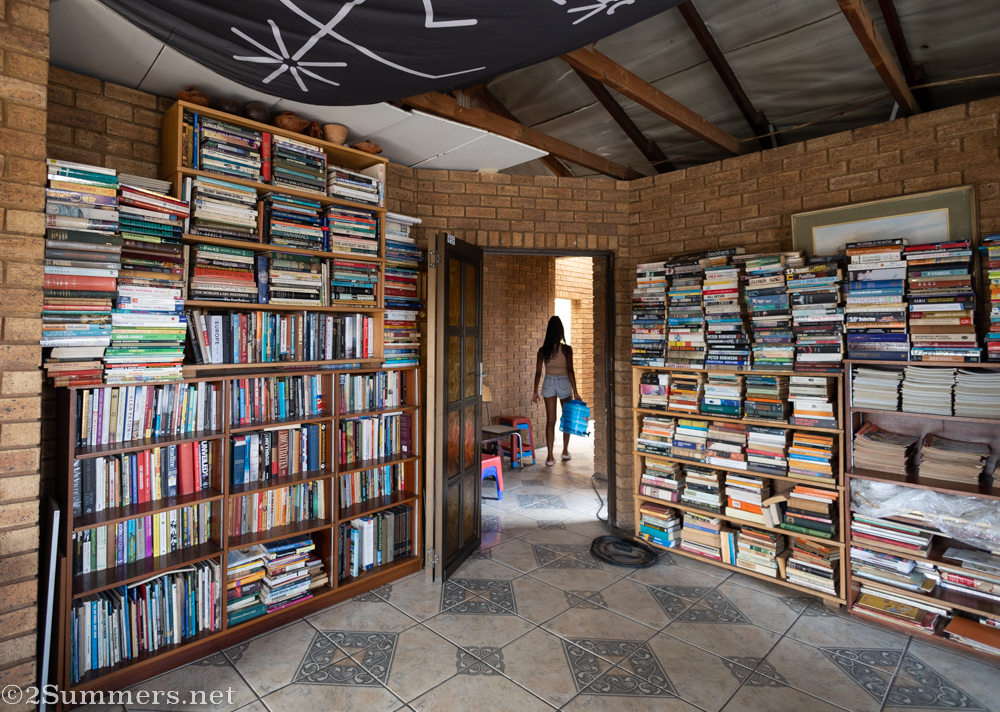 Inside the Soweto Book Cafe