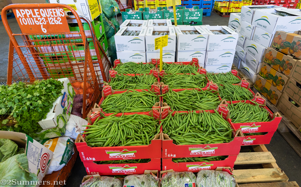 Beans at the market