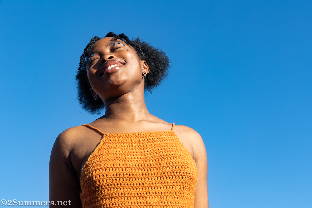 Happy model