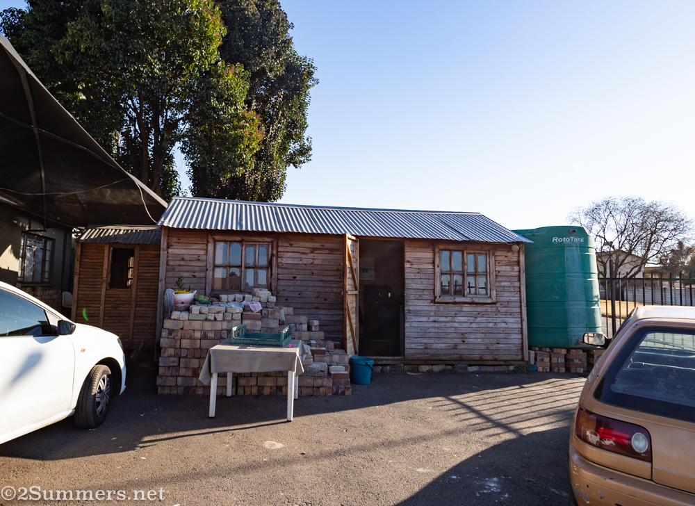 Yola’s kitchen in Fietas