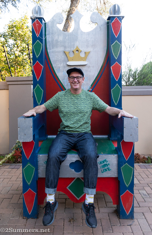 Santa’s throne