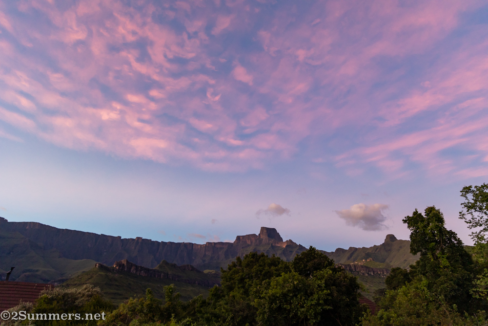 Sunrise at Thendele