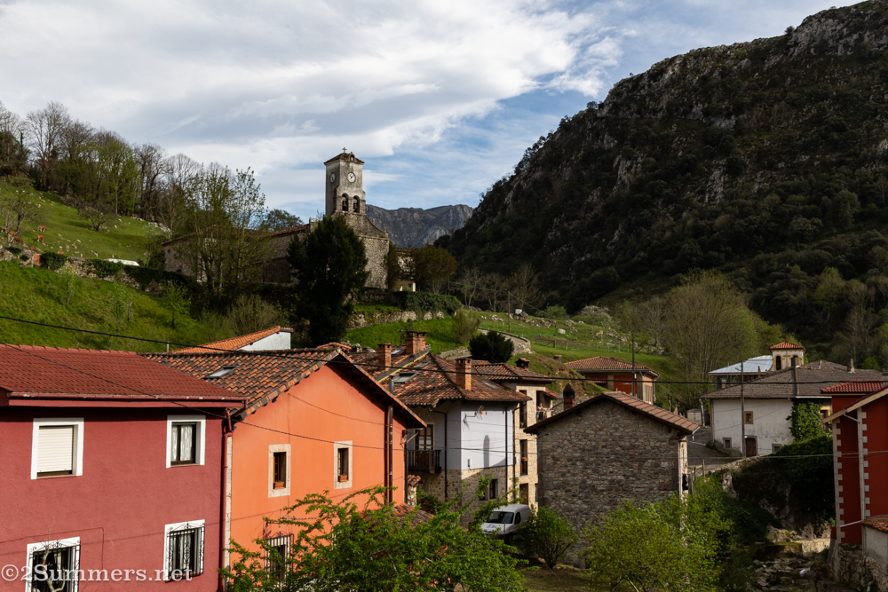 The village of Carreña in the Picos de Europa