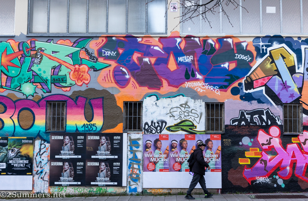 Graffiti wall